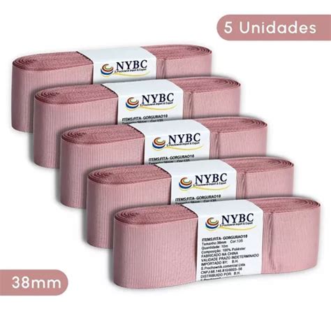 Cinta Grogr N En Rollo Nybc Fita Para La O De Gorgur O Rose Liso Mm