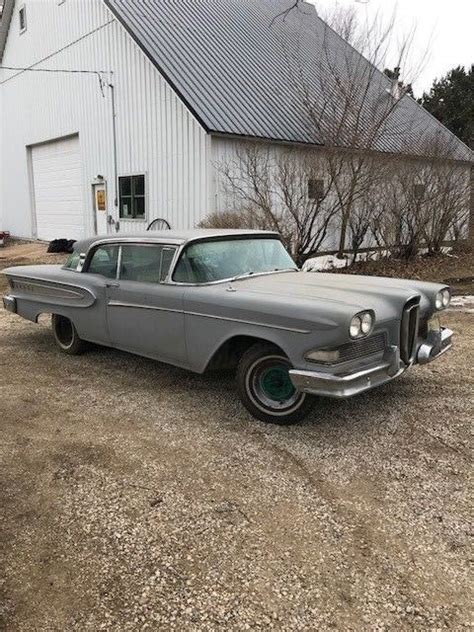 1958 Edsel Citation 2 Door Hardtop Solid Ca Mel Mercury Edsel Lincoln