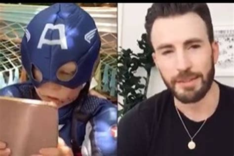 Chris Evans Manda Recado Para Menino Que Salvou A Irm De Cachorro