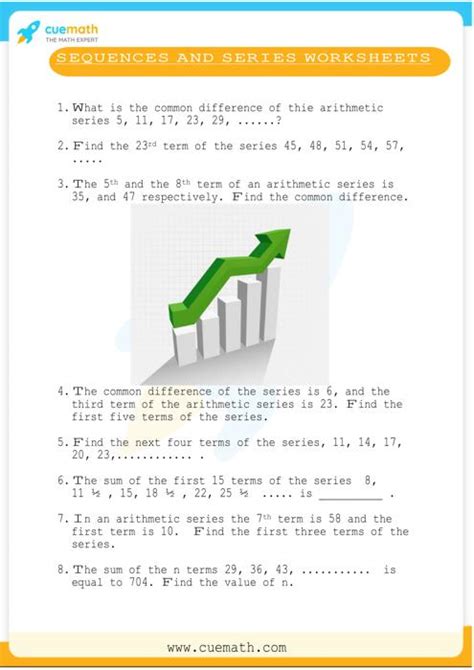 Pin On Sequence And Series Worksheets Worksheets Library