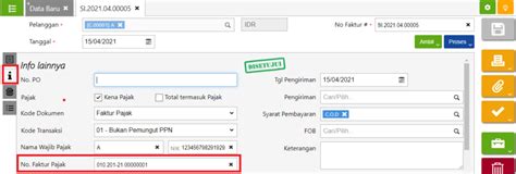 Cara Membuat Penomoran Faktur Pajak Di Accurate Online Tutorial Accurate