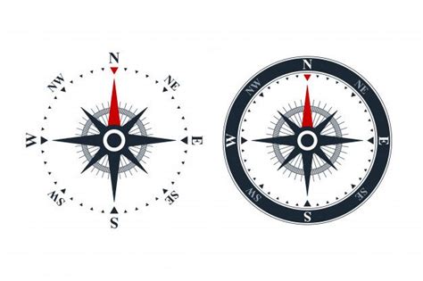 Compass Rose Icons Premium Vector Premium Vector Freepik Vector Arrow Travel Star Map