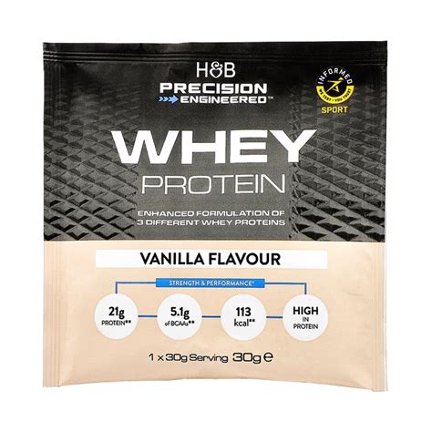 Whey Protein Vanilla Sachet Protein Powder H B