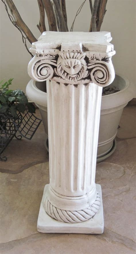 Large Pedestal Plant Stand Sculpture Stand Home Yard Garden