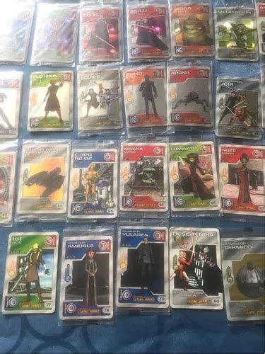 Star Wars Lote De Tarjetas Clone Wars Sabritas En Venta En