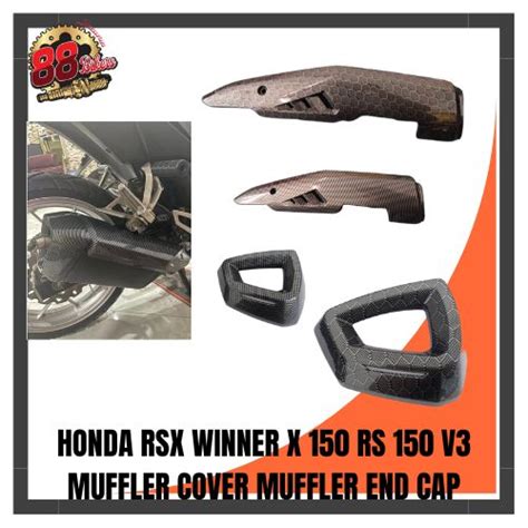 Honda Rsx Rs X Rs Winner X V Silencer Muffler End Cap