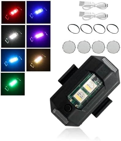 Amazon Dickno Mini Led Strobe Light Color Rechargeable Aircraft