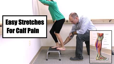 Calf Stretches For Tight Calves Soleus Youtube