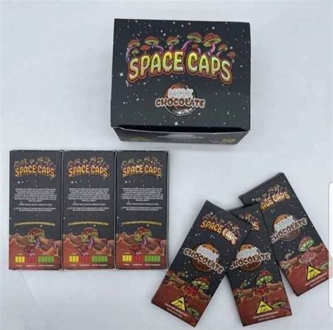 Space Caps Mushroom Chocolate Bars Hixotic Magic Mushies