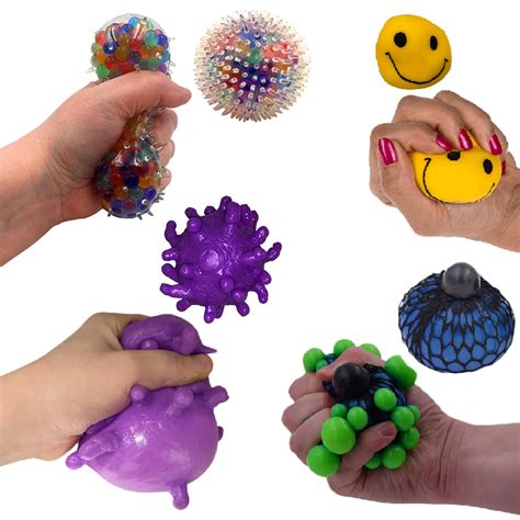 Pcs Sensory Fidget Balls Toy Set Bundle Autism Anxiety Fidget