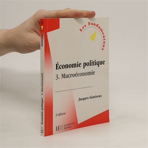 Économie politique 3 Macroéconomie Généreux Jacques knihobot cz