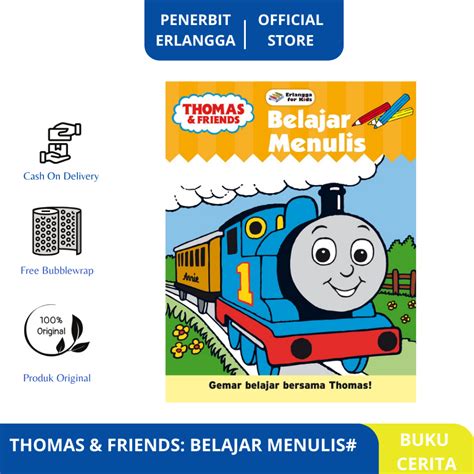 Jual DISKON BUKU ERLANGGA BUKU CERITA ANAK THOMAS FRIENDS BELAJAR