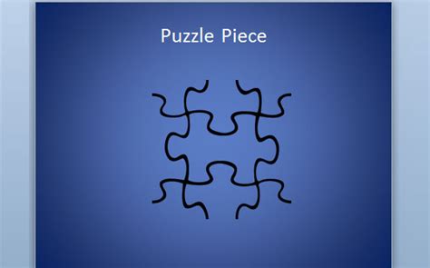 Plantilla De Puzzle Para Powerpoint