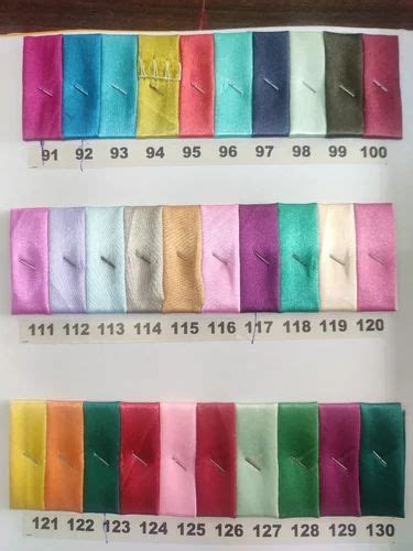 Plain Solids Polyester Satin Fabric At Rs 36 Meter In Surat ID