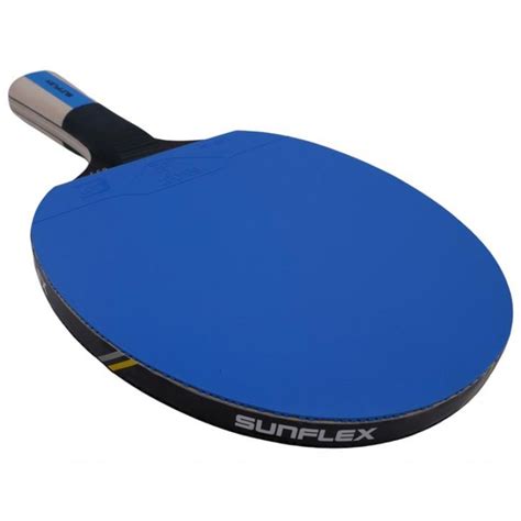 SUNFLEX B35 BLUE RUBBER TABLE TENNIS BAT