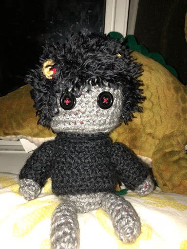 Crochet Karkat Plushie Old Work Finished Homestuck And