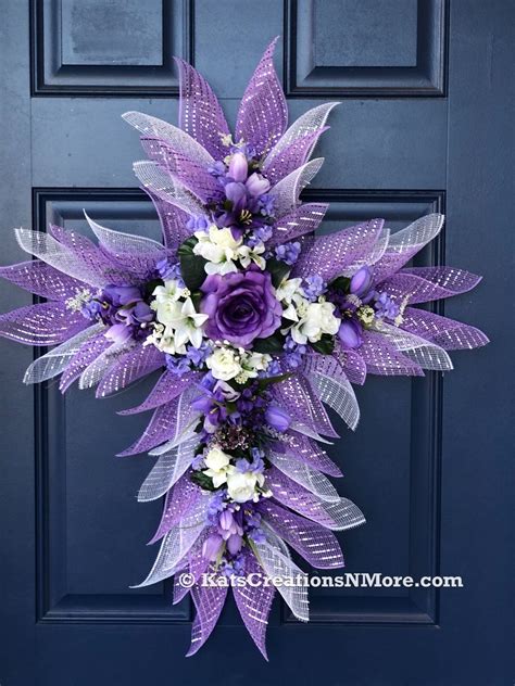 Unveil The Art Of Deco Mesh Cross Wreaths A Comprehensive Tutorial