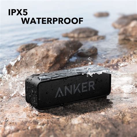 Mua Upgraded Anker Soundcore Bluetooth Speaker With Ipx5 Waterproof Stereo Sound 24h Playtime