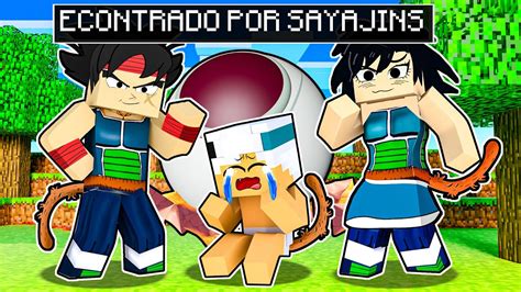 Fui Encontrado Pela Fam Lia Sayajin No Minecraft Youtube