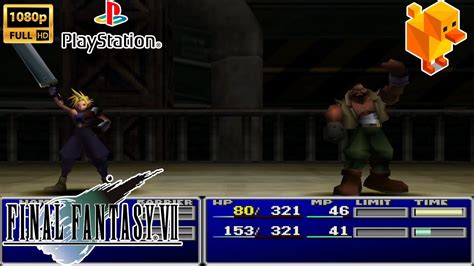 Final Fantasy Vii Ps Hd Gameplay Duckstation Youtube