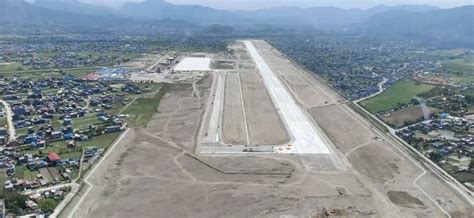 Runway construction of Pokhara int’l airport completes