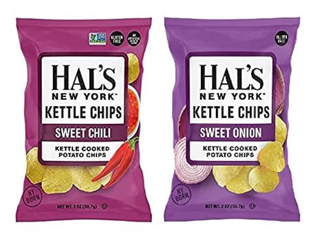 Hal S New York Kettle Cooked Potato Chips Gluten Free Oz Sweet