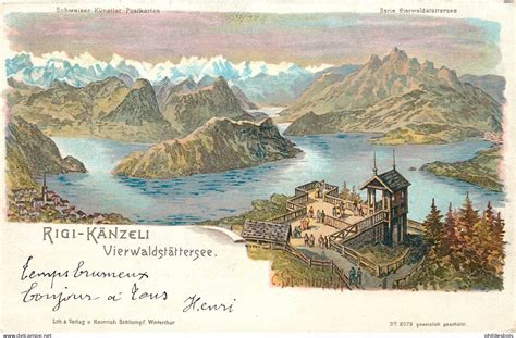 Lu Luzern Suisse Rigi Kanzeli Gruss