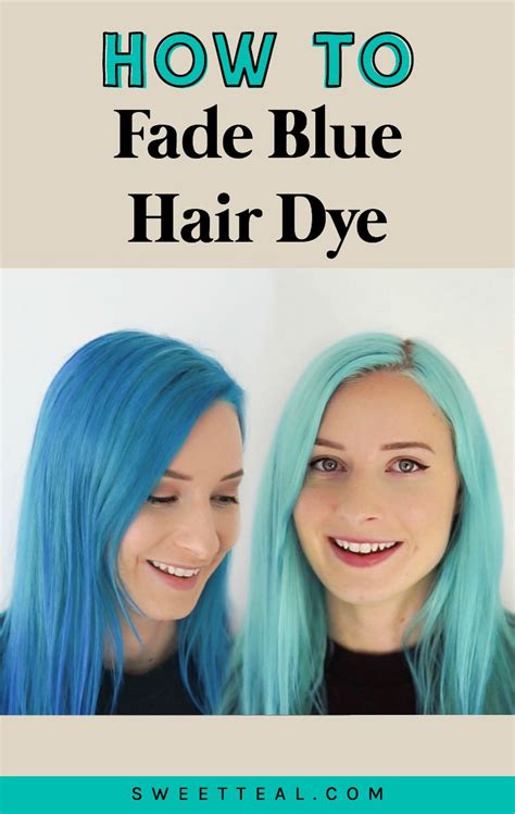 How To Fade Blue Hair Dye Or Lighten Hair At Home Faded Blue Hair