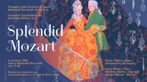 Concertul Extraordinar de Anul Nou ediția a X a SPLENDID MOZART