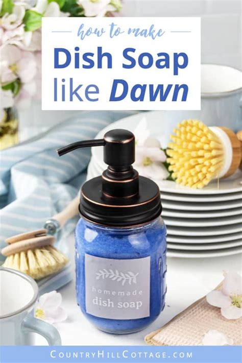 Easy Homemade Dish Soap Recipe That Actually Works In 2024 Homemade