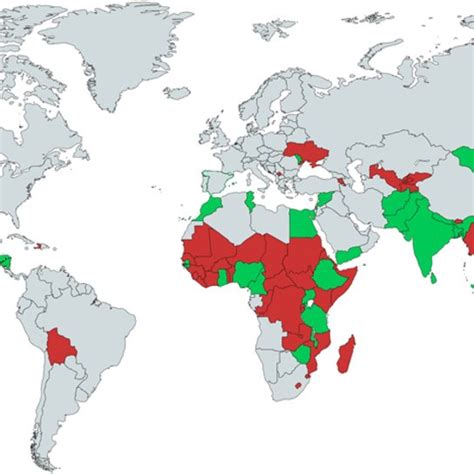 Low Middle Income Countries Spread Across 6 World Regions Which Had