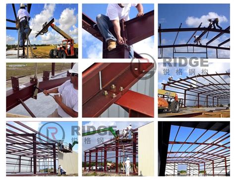 Bolt Connection Steeltruss Ridge Bulk Customized Prefabricated