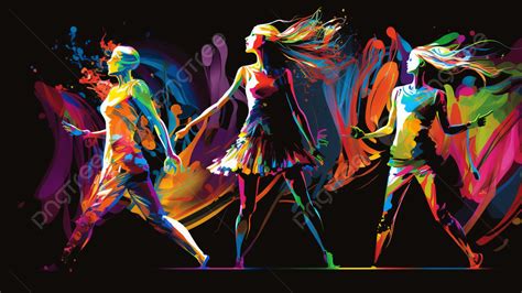 Dance Youth Colorful Background Dance Youth Background Background