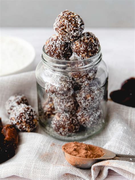 Easy Date Protein Balls A Cedar Spoon