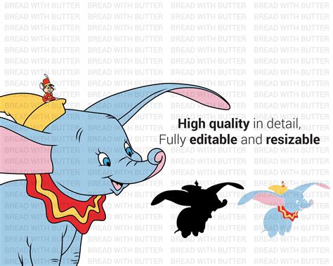 Dumbo Bundle Dumbo Svg Dumbo Printable Dumbo Cut Files Etsy Israel