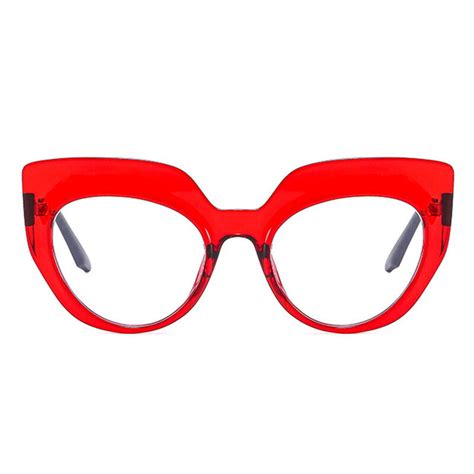 Migno Cat Eye Red Glasses