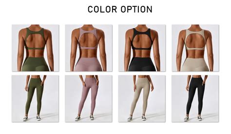 Hot Selling Nude Soft Shockproof Gathering Push Up Women Fitness Sets