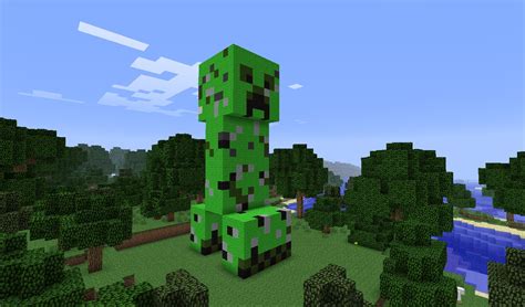 Creeper Statueart Minecraft Project