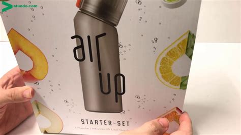 Air Up Starter Set Mit Trinkflasche Und Geschmacks Pods Unboxing Youtube