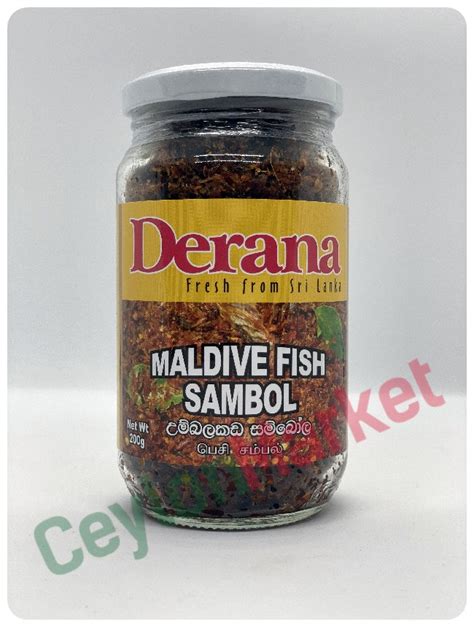 Derana Maldive Fish Sambol 200g Ceylon Products Online