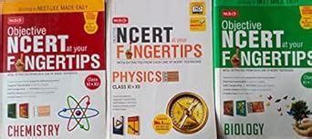 Mtg Objective Ncert At Your Fingertips Chemistry Physics Biology Set