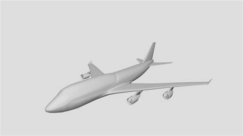 Boeing-747 3D models - Sketchfab