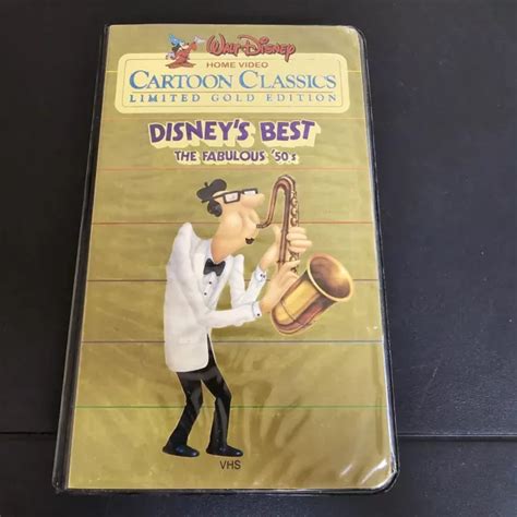 WALT DISNEY DESSIN animé classique VHS Disney s Best Fabulous années 50