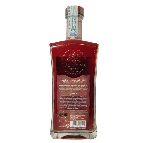 Vecchio Amaro Del Capo Riserva 100 Anni Caffo 70cl Astucciato