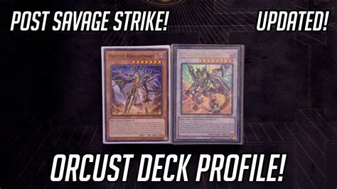 Yu Gi Oh Orcust Deck Profile February Youtube