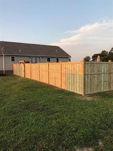 Wooden Privacy Fence in the Richmond Area - Quality Fence Company in ...