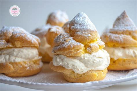 Bignè farciti alla panna Il Tesoretto di Pasticceria