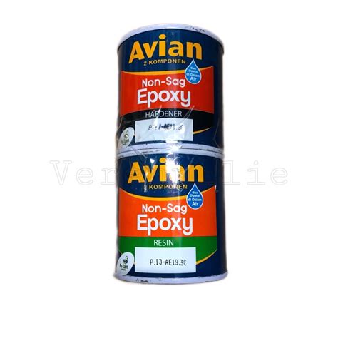 Jual AVIAN NON SAG EPOXY SET KECIL LEM SERBAGUNA KAPAL TOREN PLASTIK