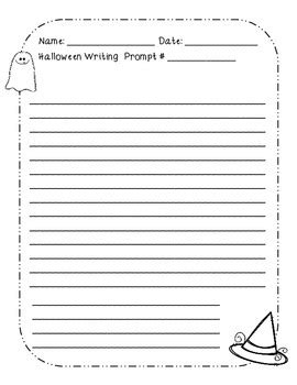 Opinion Paragraph Writing Prompts Halloween Themed By Swamp Smarties