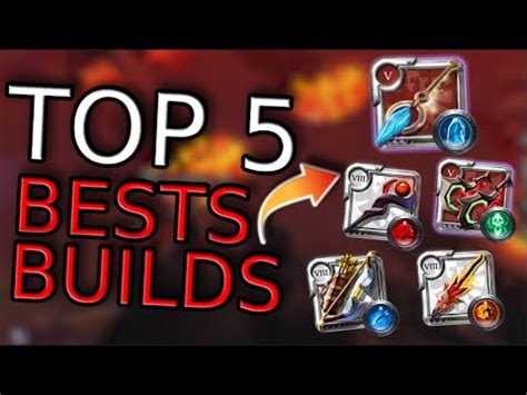 Top Best Builds In Corrupted Dungeons Albion Online Youtube